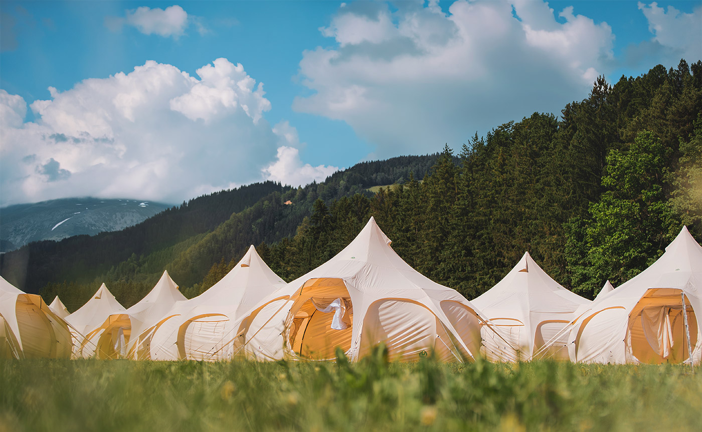 7 Vibes Journey festival campsite